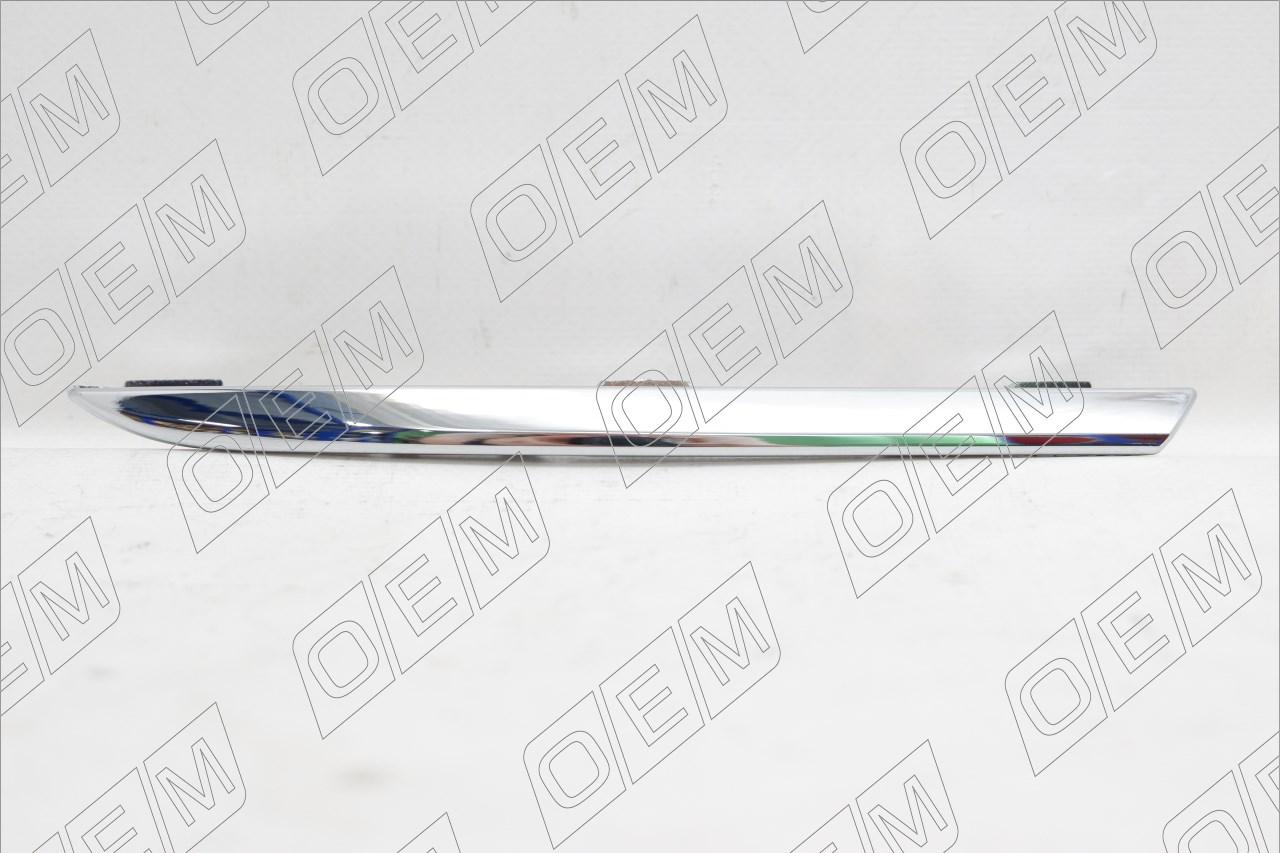 Молдинг бампера заднего левый  Volkswagen  Polo  5 