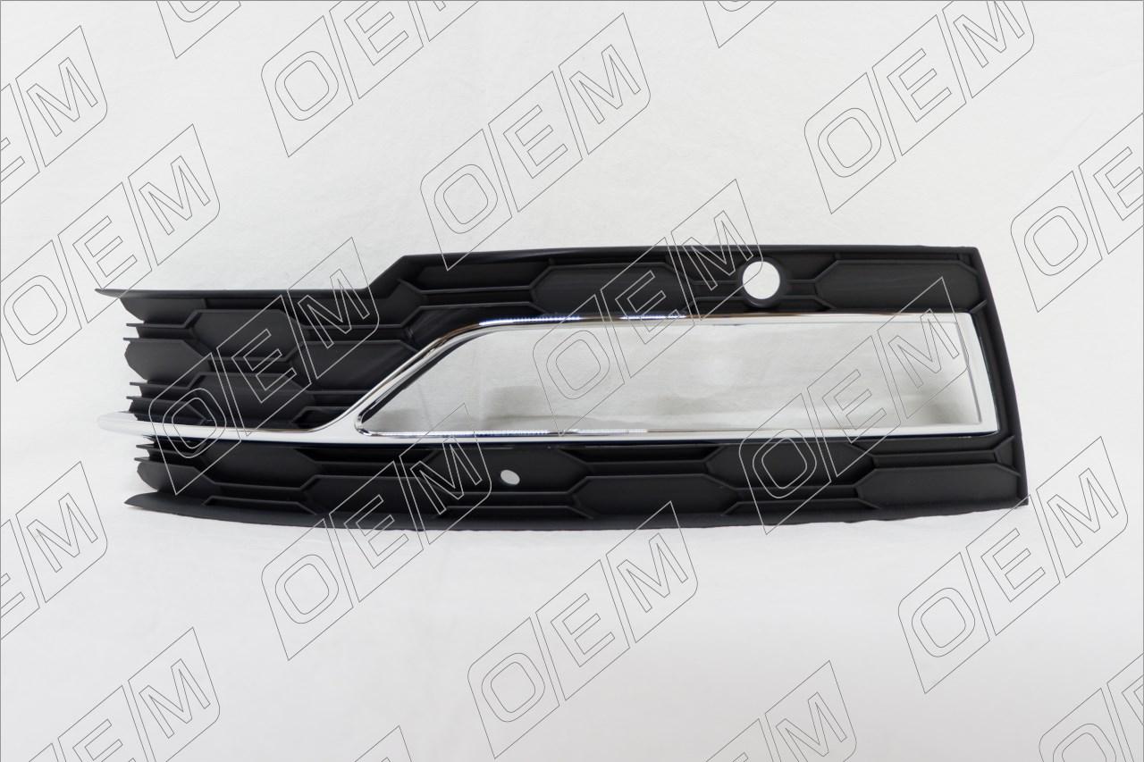 Окантовка противотуманной фары левая  Skoda  Octavia  4 A8 (2020-нв)