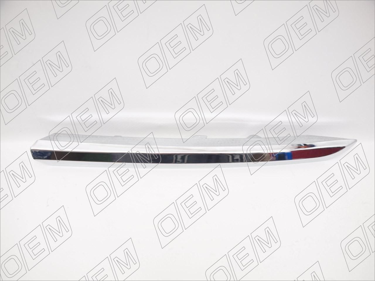 Накладка бампера переднего верхняя левая  Lada  Vesta   (2022-нв)