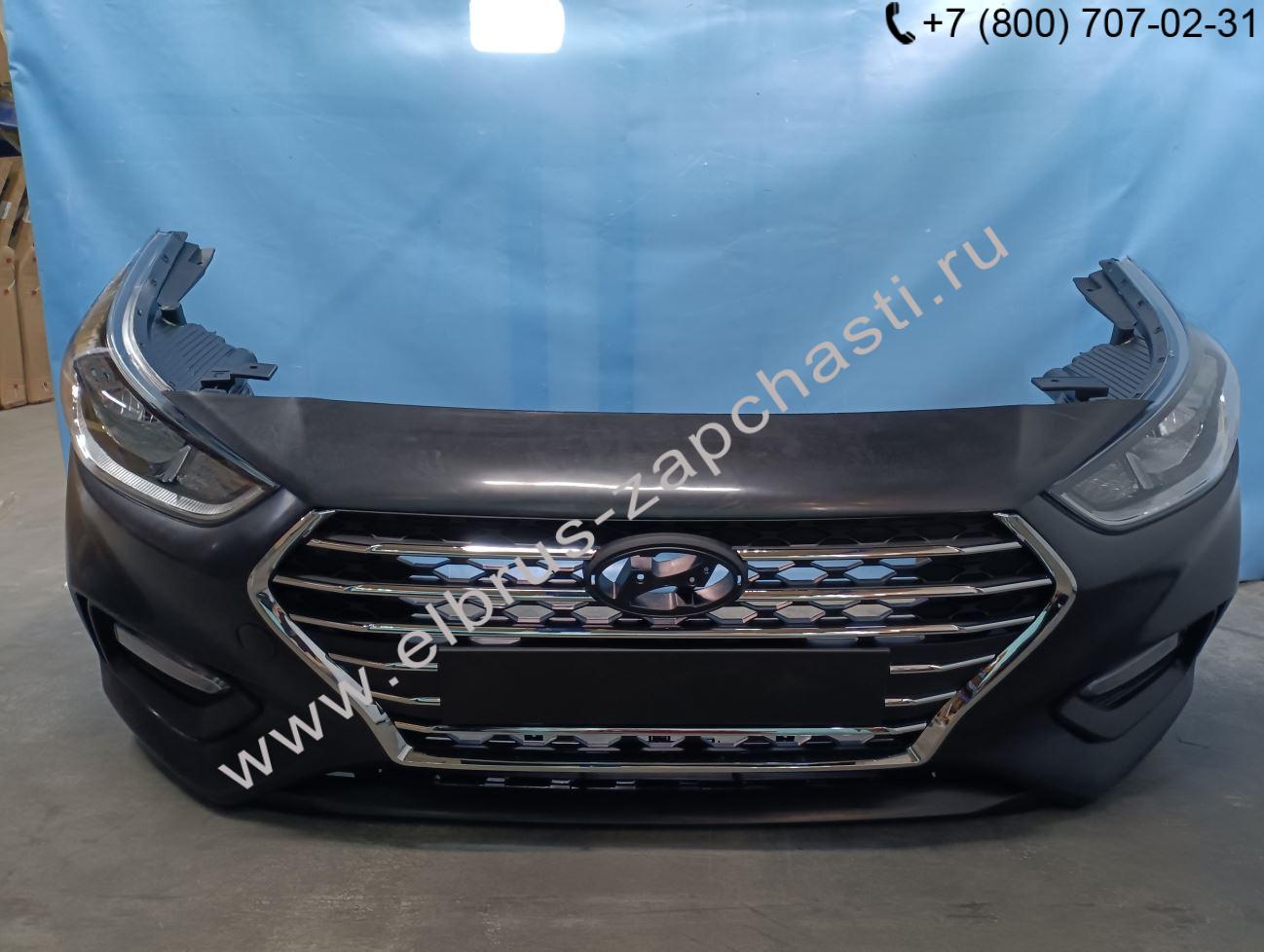 Бампер передний  Hyundai  Solaris  2 